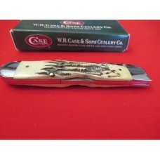 Case XX 2002  Vintage Bone Cheeth Pattern # V6111 1/2 SS