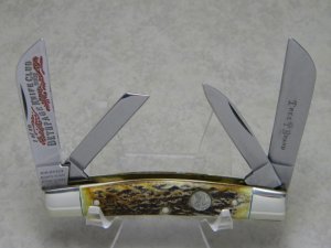 Boker Solingen Germany Tree Brand Stag Congress Knife 2002 Bethpage Knife Club