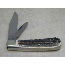 Bulldog Brand Solingen Germany Stag English Steel Jack Knife c.1985 Bulldog Brand Solingen Germany Stag English Steel Jack Knife c.1985