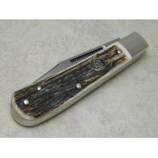 Bulldog Brand Solingen Germany Stag English Steel Jack Knife c.1985 Bulldog Brand Solingen Germany Stag English Steel Jack Knife c.1985