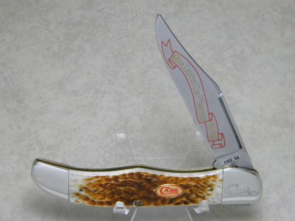 Case XX SS USA Bone 1986 Case Collector's Club 5th Anniversary 6165 Folding Hunter Knife Case XX SS USA Bone 1986 Case Collector's Club 5th Anniversary 6165 Folding Hunter Knife