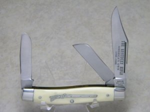 Schrade NY USA CM-1 Stainless The Kentucky Rifle America's Own 1750-1880 Stockman Knife