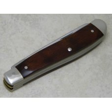 Camillus USA Wood "Forever Free - American Eagle and Flag" Slimline Trapper Farmers Jack Knife Camillus USA Wood "Forever Free - American Eagle and Flag" Slimline Trapper Farmers Jack Knife