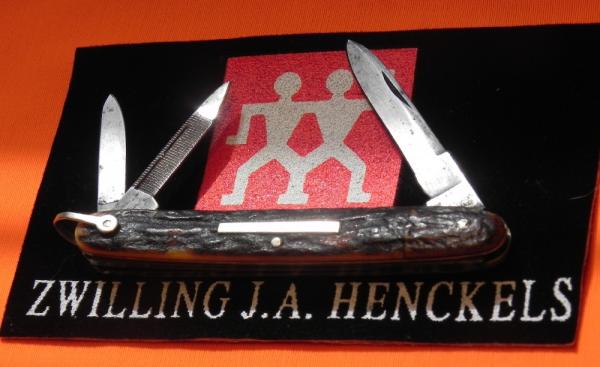 Antique J A Henckels 2 blade +File whittler pocket knife - Great one to carry and everyday use Antique J A Henckels 2 blade +File whittler pocket knife - Great one to carry and everyday use