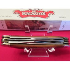 Winchester 5 Blade Stockman Burnt Orange Bone Winchester 5 Blade Stockman Burnt Orange Bone