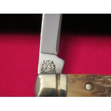 Case XX Fossilized Mammoth Ivory Small Stockman 