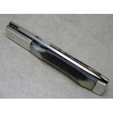 Parker Cut. Co. Surgical Steel Japan Bone Stag Large Tanto Lockback Knife Parker Cut. Co. Surgical Steel Japan Bone Stag Large Tanto Lockback Knife