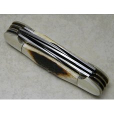 Parker & Son Chattanooga, TN Made in Japan Bone Stag M-1431 6 Blade Gunboat Canoe Knife Parker & Son Chattanooga, TN Made in Japan Bone Stag M-1431 6 Blade Gunboat Canoe Knife