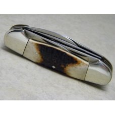 Parker & Son Chattanooga, TN Made in Japan Bone Stag M-1431 6 Blade Gunboat Canoe Knife Parker & Son Chattanooga, TN Made in Japan Bone Stag M-1431 6 Blade Gunboat Canoe Knife