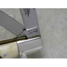Parker Cut. Co. Surgical Steel Japan Bone Stag Teardrop Jack Knife Parker Cut. Co. Surgical Steel Japan Bone Stag Teardrop Jack Knife