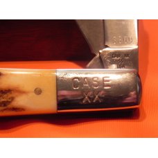 Case xx 1982 Barlow Knife Set.w Great Stag Handles -New in Display Case w/ Matching Serial #s Case xx 1982 Barlow Knife Set.w Great Stag Handles -New in Display Case w/ Matching Serial #s
