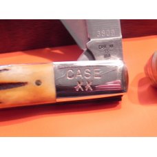 Case xx 1982 Barlow Knife Set.w Great Stag Handles -New in Display Case w/ Matching Serial #s Case xx 1982 Barlow Knife Set.w Great Stag Handles -New in Display Case w/ Matching Serial #s