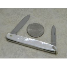 Case XX Stainless USA 1965-69 Pearl 82053 Shad Pen Knife with Bale Case XX Stainless USA 1965-69 Pearl 82053 Shad Pen Knife with Bale