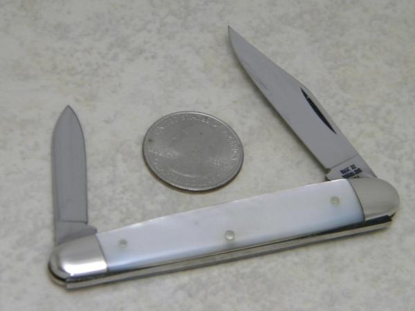 Case XX Stainless USA 1970's Pearl 82079 1/2 Sleeveboard Pen Knife Case XX Stainless USA 1970's Pearl 82079 1/2 Sleeveboard Pen Knife