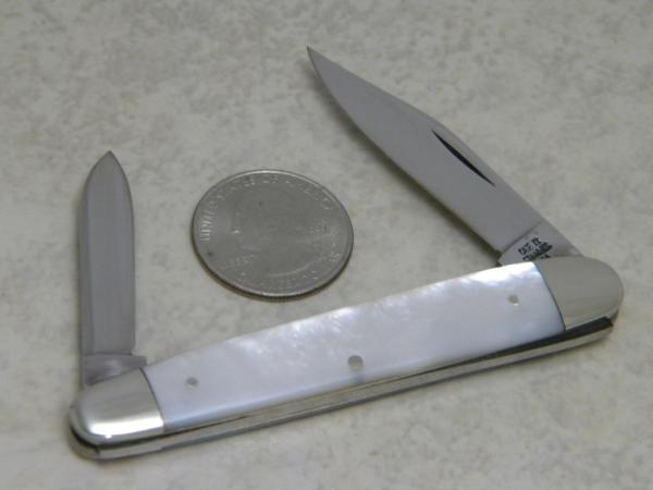 Case XX Stainless USA 3 Dot (1977) Pearl 82079 1/2 Sleeveboard Pen Knife Case XX Stainless USA 3 Dot (1977) Pearl 82079 1/2 Sleeveboard Pen Knife