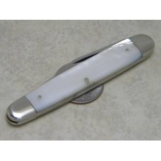Case XX Stainless USA 4 Dot (1976) Pearl 82079 1/2 Sleeveboard Pen Knife