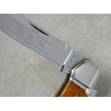 Schatt & Morgan Titusville, PA Queen Steel USA Bone Canoe Whittler Knife 1994 Schatt & Morgan Titusville, PA Queen Steel USA Bone Canoe Whittler Knife 1994