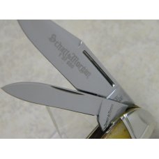 Schatt & Morgan Titusville PA. 2009 Smooth Bone 044160 Sowbelly Knife Schatt & Morgan Titusville PA. 2009 Smooth Bone 044160 Sowbelly Knife