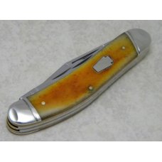 Schatt & Morgan Titusville PA. 2009 Smooth Bone 044160 Sowbelly Knife Schatt & Morgan Titusville PA. 2009 Smooth Bone 044160 Sowbelly Knife