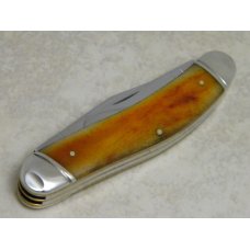 Schatt & Morgan Titusville PA. 2009 Smooth Bone 044160 Sowbelly Knife Schatt & Morgan Titusville PA. 2009 Smooth Bone 044160 Sowbelly Knife