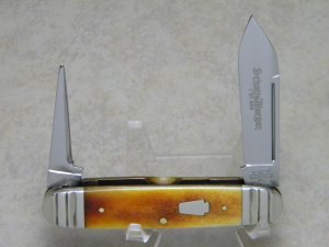 Schatt & Morgan Titusville PA. 2009 1 of 600 Smooth Bone 042299 Harness Knife