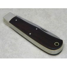 Camillus Made in USA Wood "National Wild Turkey Federation" Jumbo Trapper Knife in Box