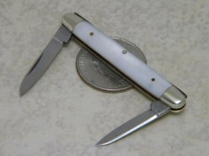 Fight'n Rooster Solingen Germany Pearl Miniature Pen Knife