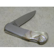 Frost Cutlery Japan Genuine Abalone Pearl Nude Lady Lockback Knife in Box (Item #3) Frost Cutlery Japan Genuine Abalone Pearl Nude Lady Lockback Knife in Box (Item #3)