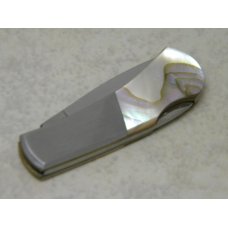Frost Cutlery Japan Genuine Abalone Pearl Nude Lady Lockback Knife in Box (Item #3) Frost Cutlery Japan Genuine Abalone Pearl Nude Lady Lockback Knife in Box (Item #3)