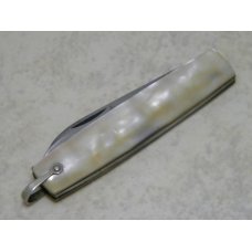 Edw. K Tryon Co. Philadelphia Mother of Pearl 2 Blade Watch Fob Pen Knife - Early 1900's Edw. K Tryon Co. Philadelphia Mother of Pearl 2 Blade Watch Fob Pen Knife - Early 1900's