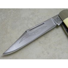 American Eagle Parker Schrade Walden Cut. E2 USA 1736 Patrick Henry 1799 Stockman Knife c.1970's American Eagle Parker Schrade Walden Cut. E2 USA 1736 Patrick Henry 1799 Stockman Knife c.1970's