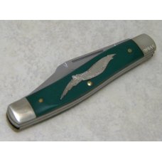 American Eagle Parker Schrade Walden Cut. E4 USA 1743 Thomas Jefferson 1826 Stockman Knife c.1970's