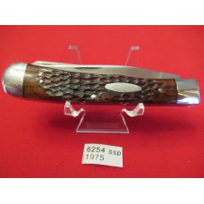 1975 CASE XX Red Bone Handle Trapper Pattern # 6254 SSP 1975 CASE XX Red Bone Handle Trapper Pattern # 6254 SSP