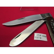 1973 CASE XX Bone Handle Trapper Pattern # 6254 SSP 1973 CASE XX Bone Handle Trapper Pattern # 6254 SSP