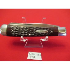 1973 CASE XX Bone Handle Trapper Pattern # 6254 SSP 1973 CASE XX Bone Handle Trapper Pattern # 6254 SSP