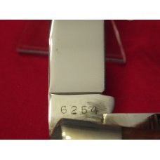 1972 CASE XX Trapper CV Bone Handle Pattern # 6254 1972 CASE XX Trapper CV Bone Handle Pattern # 6254