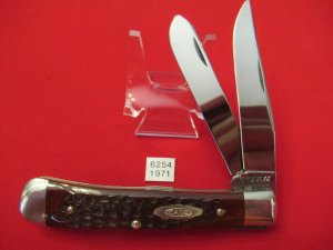 1971 CASE XX Trapper CV Red Bone Pattern # 6254