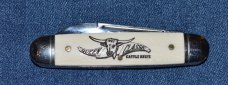 Queen QCCC Series Cattle Knife - Casein - Circa 2003 Queen QCCC Series Cattle Knife - Casein - Circa 2003