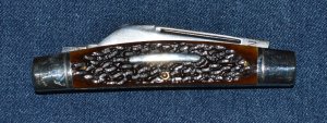 Queen City Half Congress 4" Brown Jigged Bone 2012 
