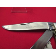 1976 Case XX Grey Etched Trapper Pattern # 5254 SSP 1976 Case XX Grey Etched Trapper Pattern # 5254 SSP