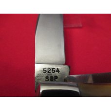 1976 Case XX Grey Etched Trapper Pattern # 5254 SSP 1976 Case XX Grey Etched Trapper Pattern # 5254 SSP