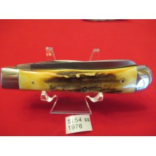 1976 Case XX Grey Etched Trapper Pattern # 5254 SSP 1976 Case XX Grey Etched Trapper Pattern # 5254 SSP