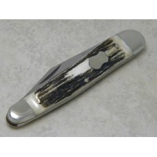 Kissing Crane Robt Klaas Solingen Germany Stag "Reproduction Circa 1901" No. 1 Half Whittler Knife Kissing Crane Robt Klaas Solingen Germany Stag "Reproduction Circa 1901" No. 1 Half Whittler Knife