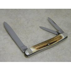 Kissing Crane Robt Klaas Solingen Germany Stag "Reproduction Circa 1894" No. 6 Medium Whittler Knife Kissing Crane Robt Klaas Solingen Germany Stag "Reproduction Circa 1894" No. 6 Medium Whittler Knife