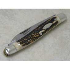 Kissing Crane Robt Klaas Solingen Germany Stag "Reproduction Circa 1894" No. 6 Medium Whittler Knife Kissing Crane Robt Klaas Solingen Germany Stag "Reproduction Circa 1894" No. 6 Medium Whittler Knife