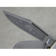Bulldog Brand Hammer Forged Solingen Germany Pit Bulls Trademark Stag Stockman Knife