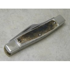 Bulldog Brand Hammer Forged Solingen Germany Pit Bulls Trademark Stag Stockman Knife