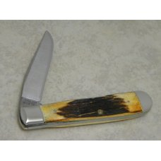 Case XX Stainless USA 1979 NKCA Club Knife 5154 SSP Stag Trapper