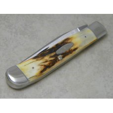 Case XX Stainless USA 1979 NKCA Club Knife 5154 SSP Stag Trapper