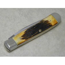 Case XX Stainless USA 1979 NKCA Club Knife 5154 SSP Stag Trapper